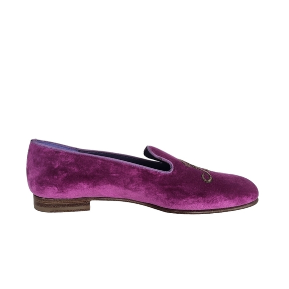 Ralph Lauren Collection Alonzo Velvet Loafer (Single Shoe) - ONLY ONE SHOE - Picture 2 of 9